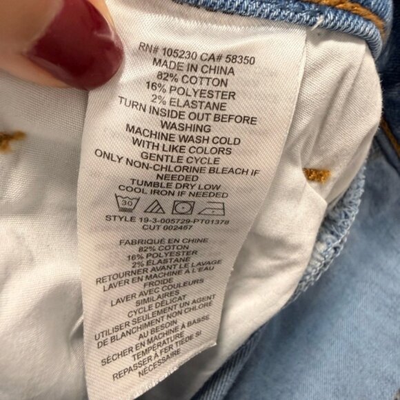 Current/Elliott The Scooped Ruby Crop Jean size 26 - Picture 12 of 13